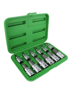 JBM 51260 Set de 12 piezas de 1/2" punta hexagonal