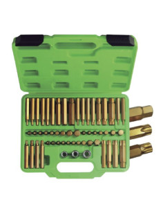 JBM 52753 Estuche puntas 55 piezas heavy duty