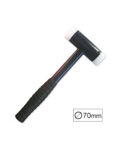 JBM 52427 Martillo nylon anti-rebote ø70mm