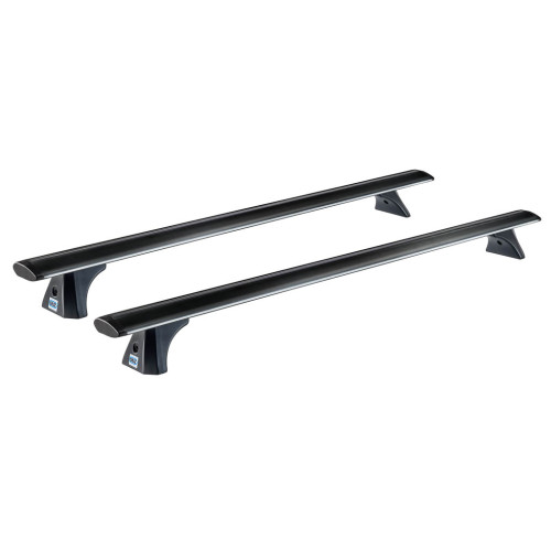 Juego de 2 barras de techo Cruz Airo DARK T108 aluminio negro